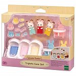 Figurine Sylvanian Families, Set De Ingrijire A Iepurasilor Tripleti