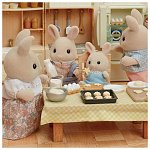 Figurine Sylvanian Families, Familia Iepurasilor Milk