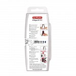 Compas Herlitz my.pen, cu rez. mina, albastru - alb, blister