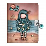 Jurnal cu lacat Gorjuss, 12 x 16 x 2 cm, 312 file, Washed Ashore