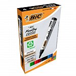 Marker permanent BIC 2000, varf 2-5mm, set 4 culori, blister