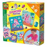 Set pictura cu diamante autoadezive, 3-6 ani, SES