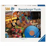Puzzle Disc Vinil, 500 piese, 12 ani