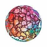 Puzzle Cercul culorilor Animale Marine, 500 piese, include poster