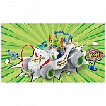 Playmobil FunStars - Kart Pullback Profesor, 4-10 ani