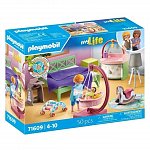 Playmobil myLife - Dormitor cu colt de joaca pentru bebelusi, 4-10 ani