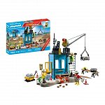 Playmobil Action Heroes - Santier de constructii, Promo Pack, 4-10 ani