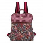 Rucsac Pip Tutti i Fiori, 28 x 11 x 36 cm, rosu