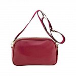 Geanta de umar Pip Frida Cross Body, 26.5 x 7.5 x 16.5 cm, rosu