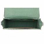 Geanta de umar Pip Flap Clover, 25 x 7 x 20 cm, verde