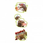 Dinozaur RC T-Rex, 31 cm, IR, lumini si sunete, Buki France