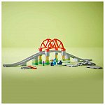 LEGO DUPLO - Set de extindere Pod cu sine de cale ferata 10426