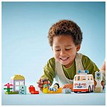 LEGO DUPLO - Ambulanta si sofer 10447