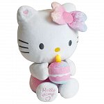 Jucarie plus interactiv Jemini, 26 cm, Zi de nastere cu activitati Hello Kitty
