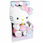 Jucarie plus interactiv Jemini, 26 cm, Zi de nastere cu activitati Hello Kitty