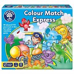 Joc educativ Trenulet Puzzle de potrivire a culorilor, 3-6 ani, Orchard Toys