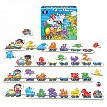 Joc educativ Trenulet Puzzle de potrivire a culorilor, 3-6 ani, Orchard Toys