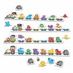 Joc educativ Trenulet Puzzle de potrivire a culorilor, 3-6 ani, Orchard Toys
