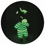 Jucarie plus Jemini, 25 cm, Magarusul Trotro Luminou, fosforescent
