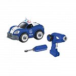 Set de construit Masina de Politie RC, 2.4 GHz, 3 ani, Buki France