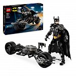 LEGO DC Super Heroes - Figurina de constructie Batman si motocicleta Bat-Pod 76273