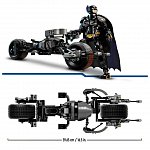LEGO DC Super Heroes - Figurina de constructie Batman si motocicleta Bat-Pod 76273