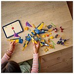 LEGO Ninjago - Superavionul cu reactie al lui Ras si Arin 71833