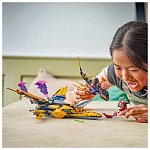 LEGO Ninjago - Superavionul cu reactie al lui Ras si Arin 71833