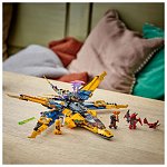 LEGO Ninjago - Superavionul cu reactie al lui Ras si Arin 71833