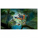 LEGO City - Elicopterul unui explorator al junglei la tabara de baza 60437