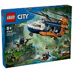 LEGO City - Elicopterul unui explorator al junglei la tabara de baza 60437