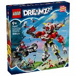LEGO DREAMZzz - Robotul tigru al lui Cooper si masina hot rod a lui Zero 71497
