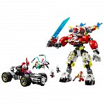 LEGO DREAMZzz - Robotul tigru al lui Cooper si masina hot rod a lui Zero 71497