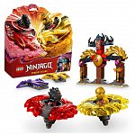 LEGO Ninjago - Pachet de lupta cu dragoni Spinjitzu 71826