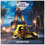 Masina Crazy Motors Golden Star, 7 cm, Djeco