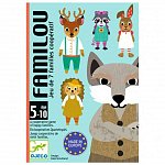 Joc de strategie carti Familou, 5-10 ani, Djeco