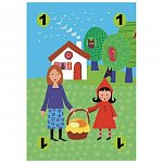 Joc de observatie carti Scufita rosie, 4-7 ani, Djeco