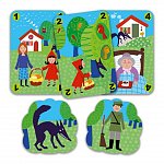 Joc de observatie carti Scufita rosie, 4-7 ani, Djeco