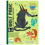 Joc de cooperare carti Wolf Panic, 1-4 jucatori 6-99 ani, Djeco