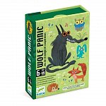 Joc de cooperare carti Wolf Panic, 1-4 jucatori 6-99 ani, Djeco