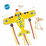 Zmeu Cel mai mare avion, 122 cm, fir 40 m, Djeco
