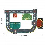 Circuit pentru masinute Crazy Motors, 24 piese, Djeco