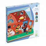 Puzzle straturi Animale de la ferma, 2 ani, Djeco