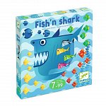 Joc de societate Fish'n shark, 7-99 ani, Djeco