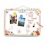 Jucarie creativa Tabla de scris, 46 x 38 cm, Pisici, 5 ani, Djeco