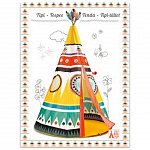 Cort indian Djeco Teepee, 110 x 110 x 164 cm
