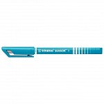 Liner Stabilo Sensor F, 0.3 mm, set 4 bucati, 4 culori, etui plastic