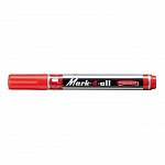 Marker permanent Stabilo Mark-4-all 651 F, varf rotund, 1.5 - 2.5 mm, rosu
