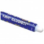 Roller BIC Illusion Gel, cu radiera, 0.7 mm, albastru