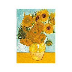 Puzzle Van Gogh vaza cu flori, 1000 pcs